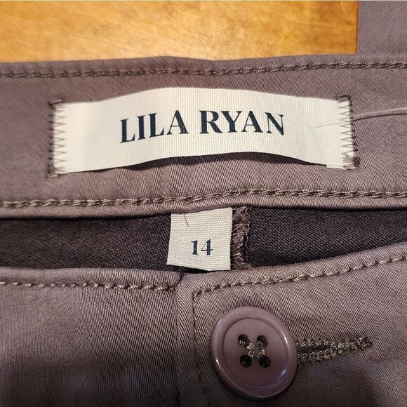 NWT Lila Ryan The Zuri Tapered Trouser Size 14 - Picture 5 of 6